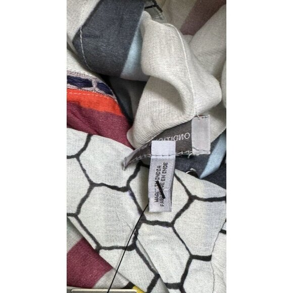 Conditions Apply Sz XS Dress Colorful Geometric Anthropologie New NWT - Picture 8 of 8